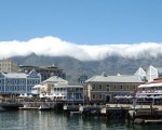 waterfront and table mountain