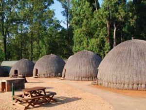 Swaziland-Beehive huts
